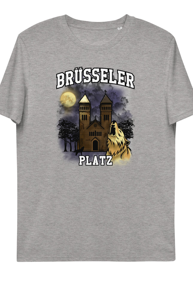 Brüsseler Platz Bio-Baumwoll-T-Shirt
