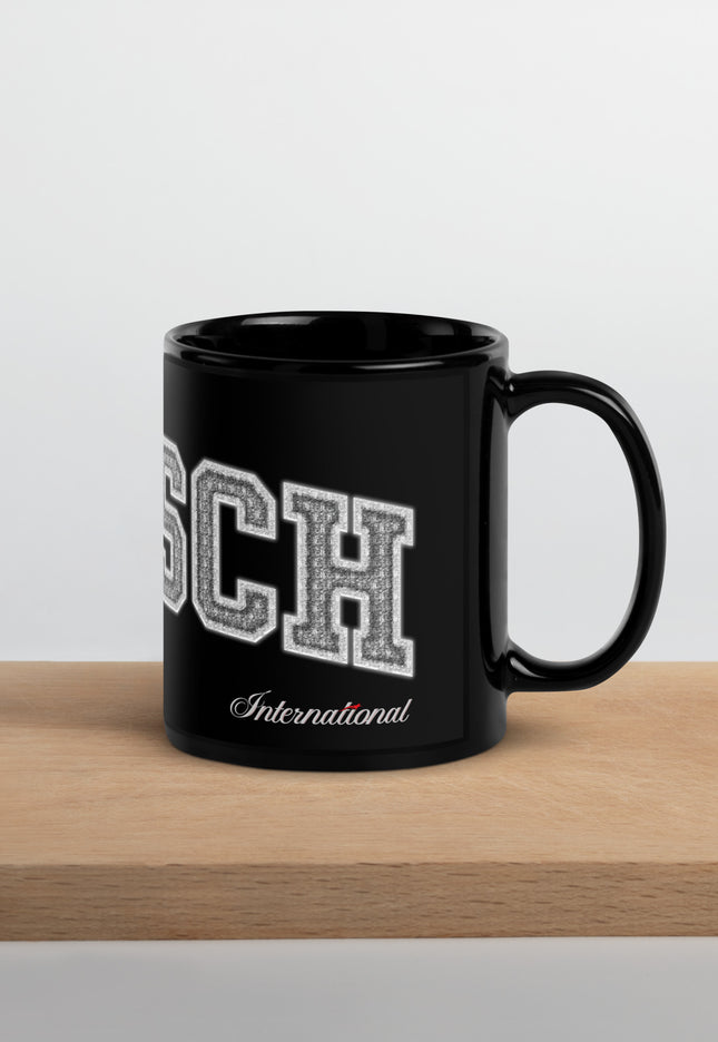 Kölsch Diamant Schwarze glänzende Tasse