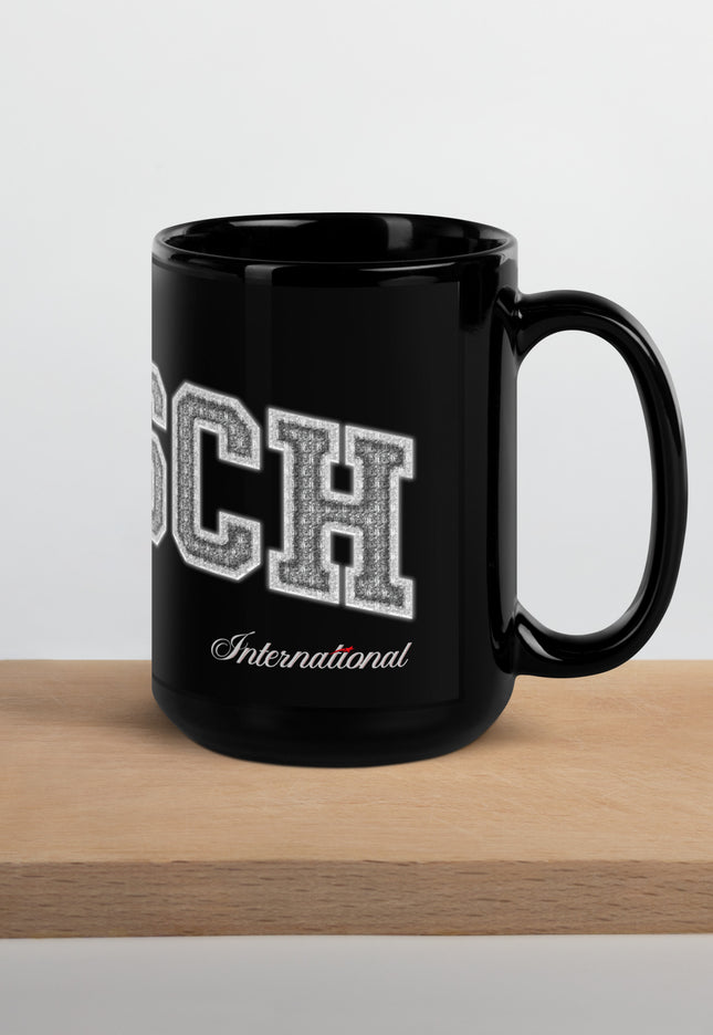 Kölsch Diamant Schwarze glänzende Tasse