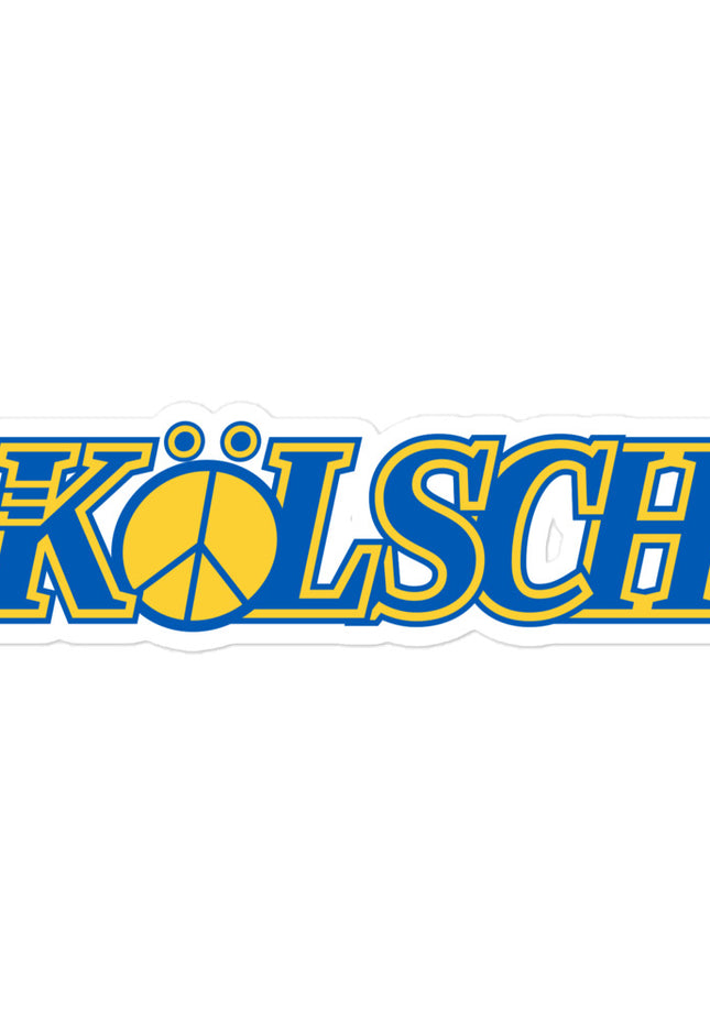 Kölsch Peace Sticker